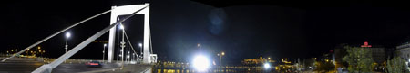 Budapest at night by CS Wallace, 2011.
